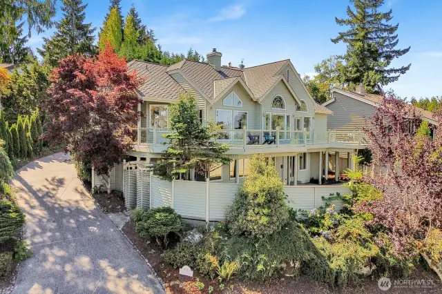Fully landscaped and private
