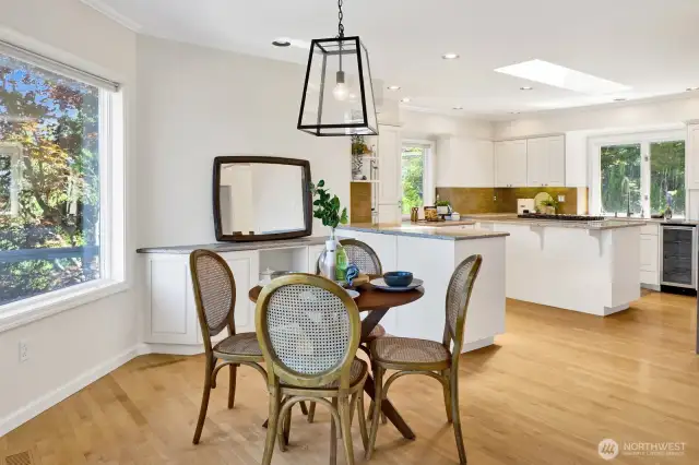 Eat-in kitchen area