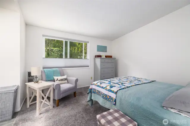 Primary bedroom with ensuite 3/4 bathroom.