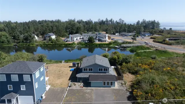 Located at the South end of town, canal front, and near trending Oyhut Bay Seaside Village!