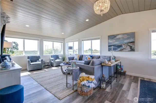 Plenty of seating and amazing views make this feel like a home away from home.