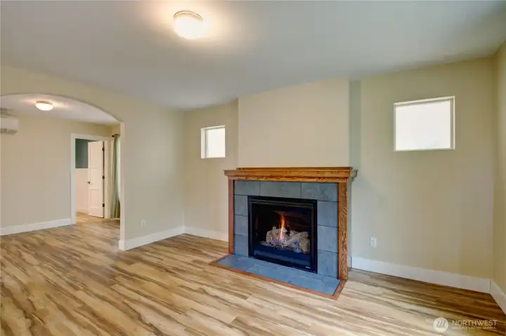 BRAND NEW GAS FIREPLACE!