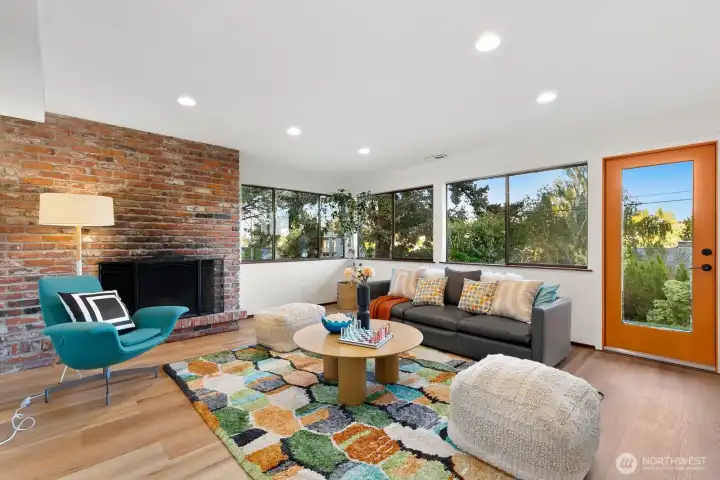 Head down stairs for an amazing daylight bonus room with separate access
