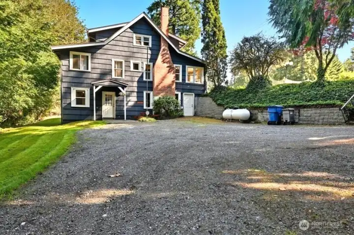 Side View with Ample Off Street Parking.