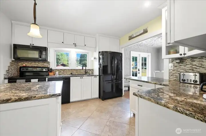 Beautifully Designed, Light Filled Kitchen