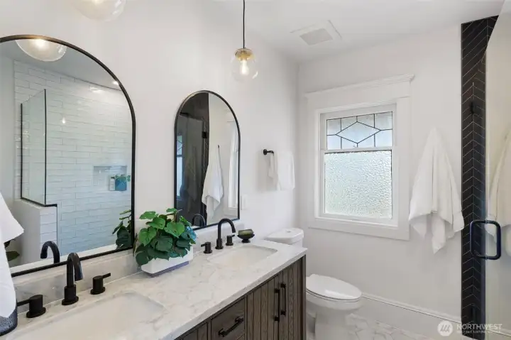 Primary suite bathroom