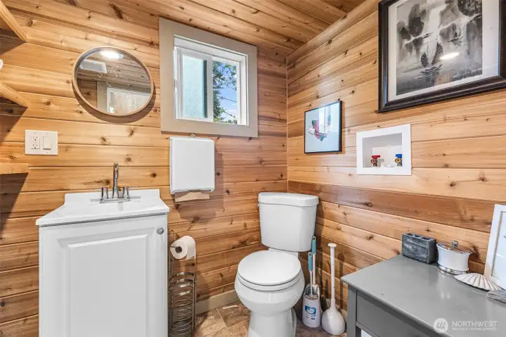 3/4 bath in tiny home
