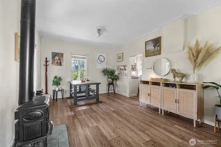 View to the left as you enter main home.