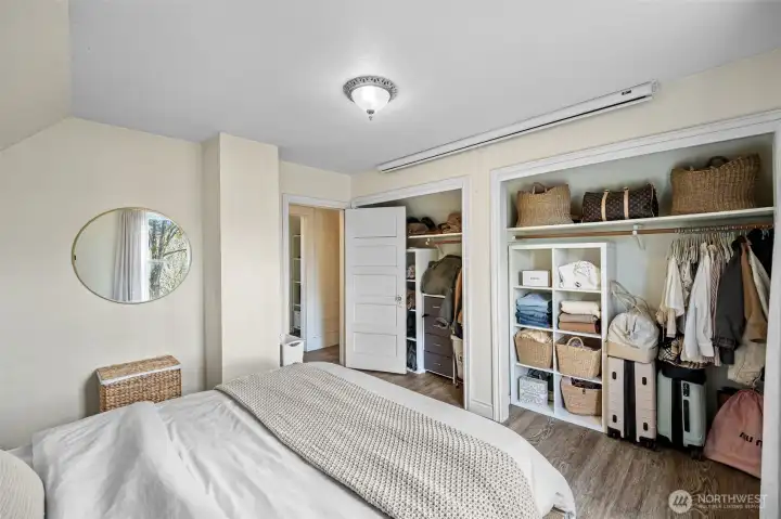 view of 2nd bedroom on upper level.