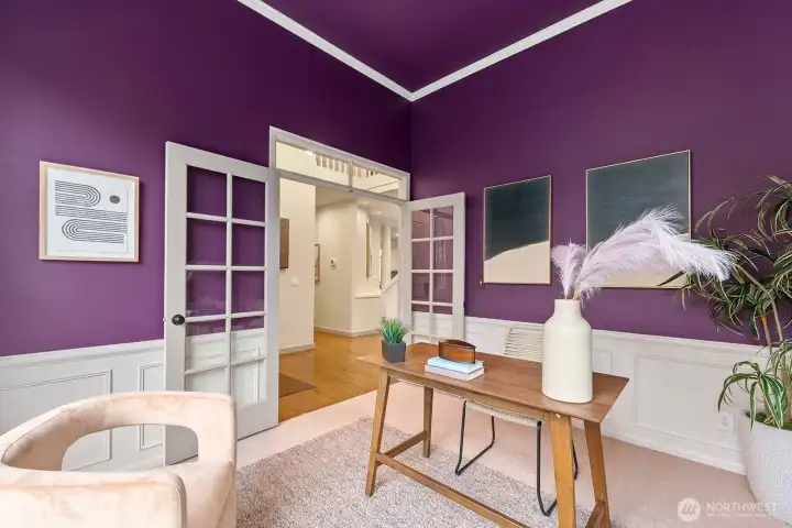 Den off main entrance