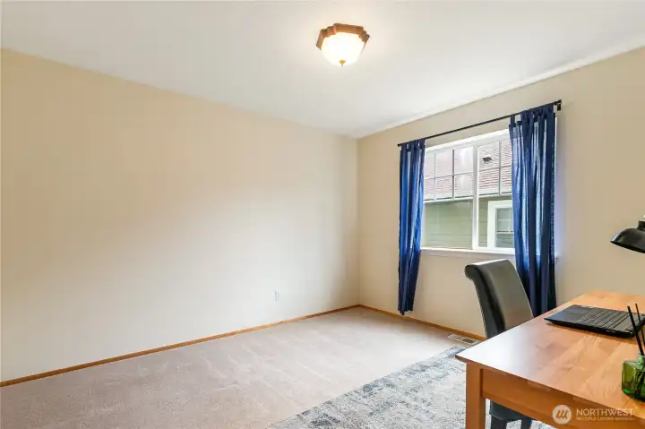 Bedroom #2 could be an office, extra bedroom, play room, tv room, work out room.....