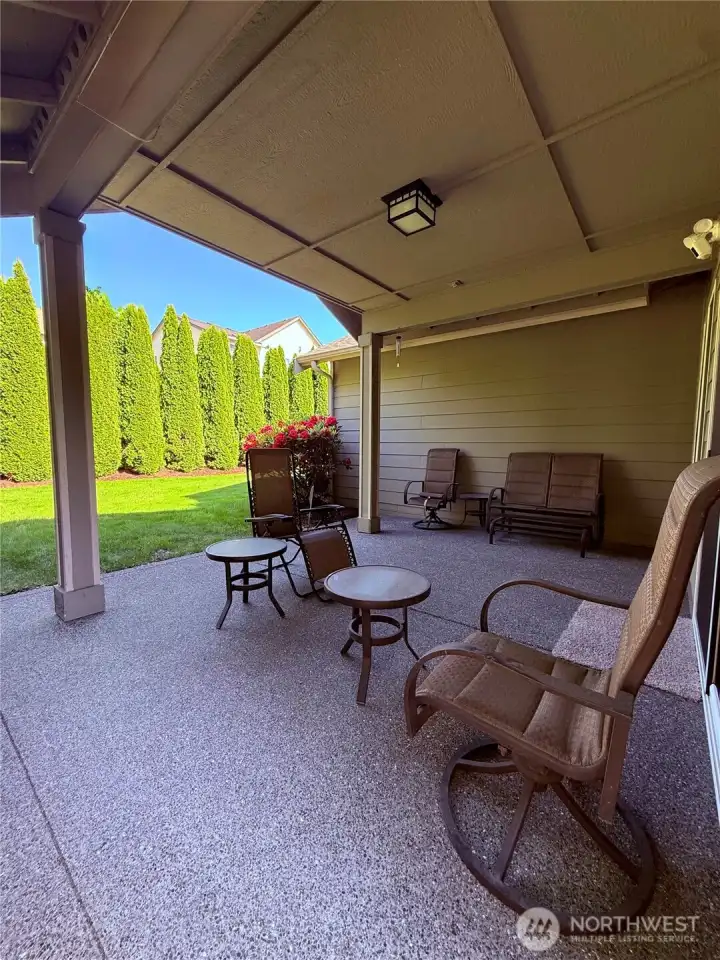 Outdoor Covered Space Outdoor Covered Space