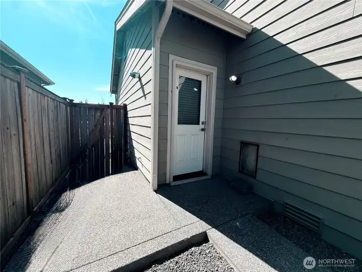 Man Door from Garage Man Door from Garage