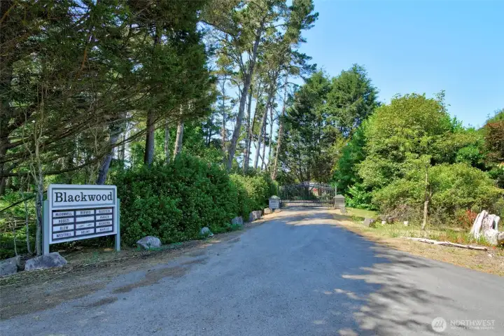 Enter through the private gate to your safe and secure home by the beach. Enter through the private gate to your safe and secure home by the beach.