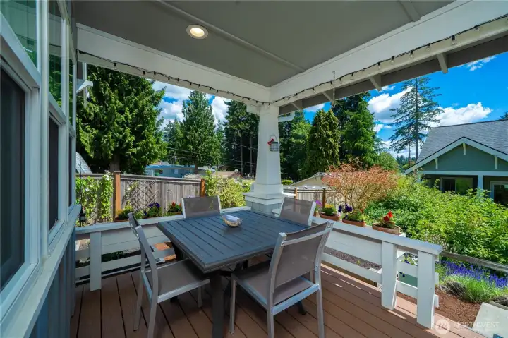 Gather on your front porch with friends