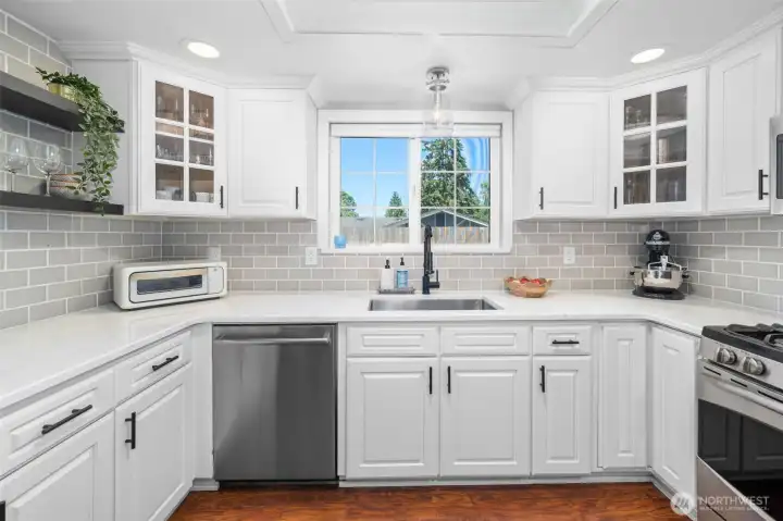 Well appointed kitchen. Well appointed kitchen.