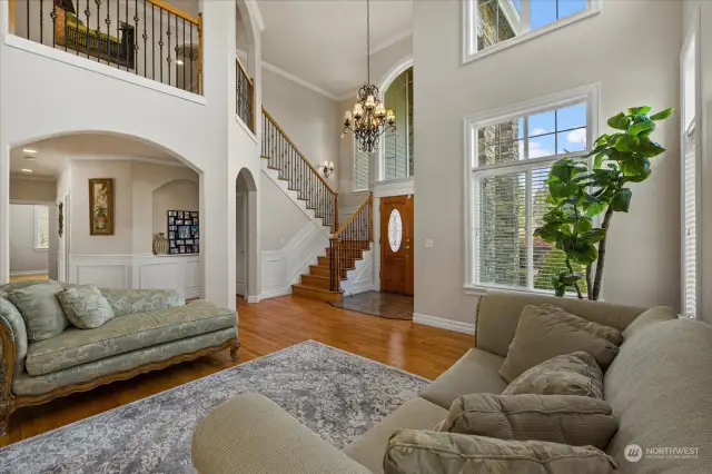 Formal Living Room with an Abundance of Natural Light