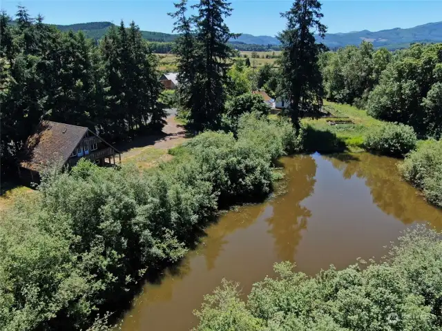 Bring a fishing pole, or just sit and listen to the incredible wildlife.