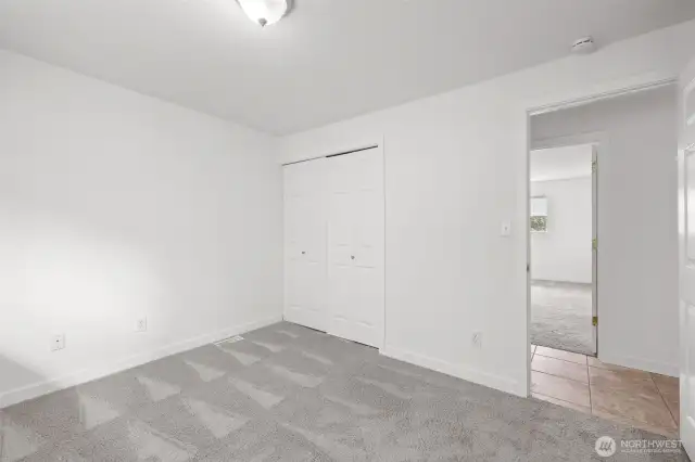 A view from Bedroom 3 to Bedroom 4