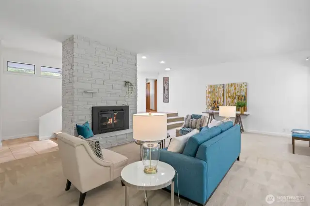 Love to entertain? Large enough for two separate seating areas