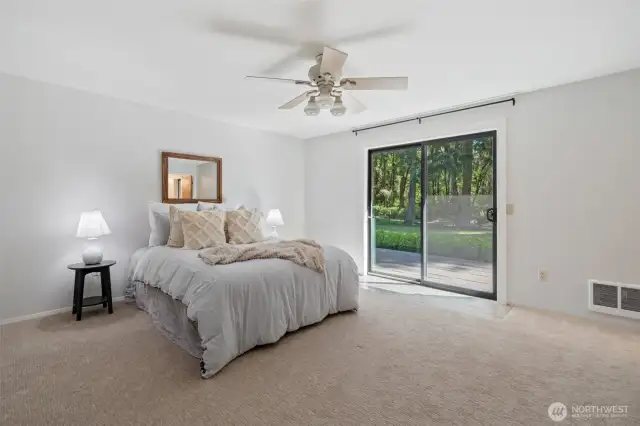 Primary Bedroom with walkout