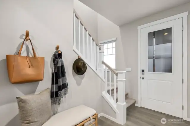 Photo rendering is representational. Actual home is under construction and finishes, elevation, and paint colors may vary. See site agent