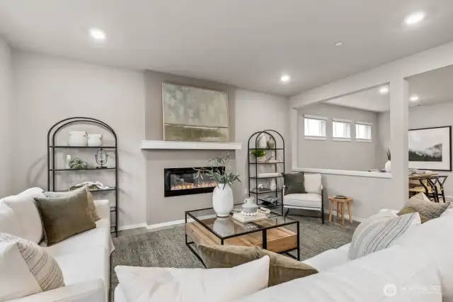 Photo rendering is representational. Actual home is under construction and finishes, elevation, and paint colors may vary. See site agent