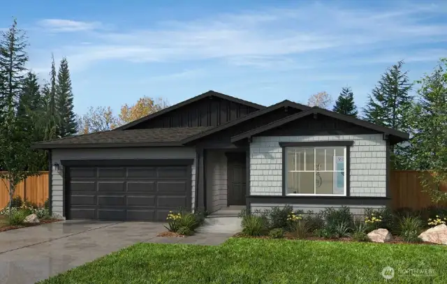 Exterior rendition
