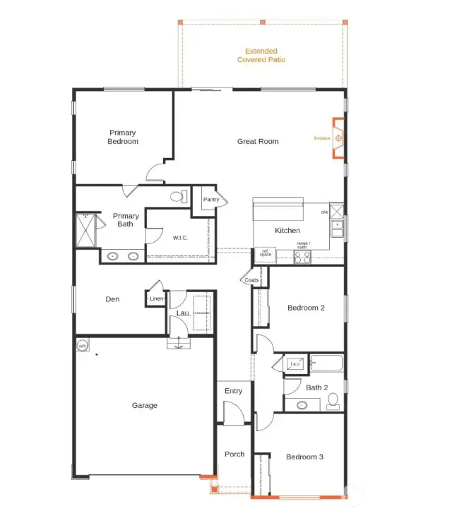 Floor plan 1860