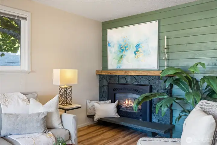 Enjoy your gas stove on chilly evenings.