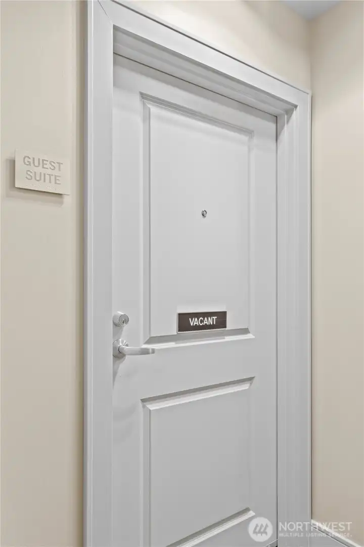 Guest suite available for nightly rental by your out-of-town visitors! Easy and closer than a hotel!