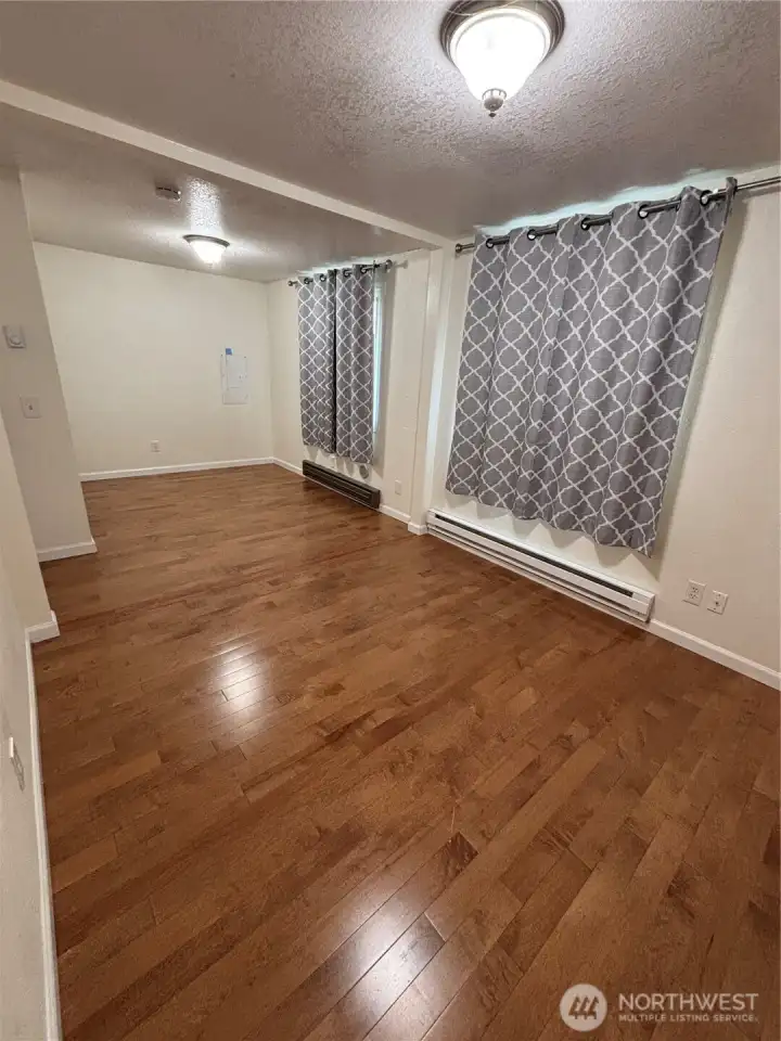 bedroom 3 and 4 (wall removed - can be put back on)