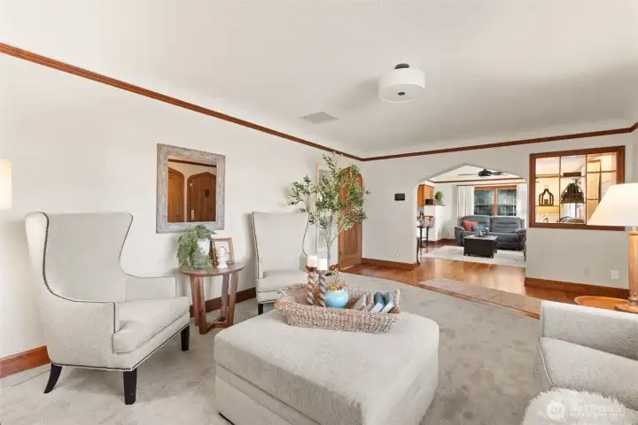 looking towards the family room