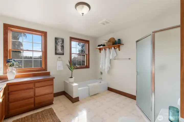 Upstairs bathroom