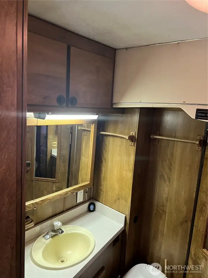 More storage at the sink.