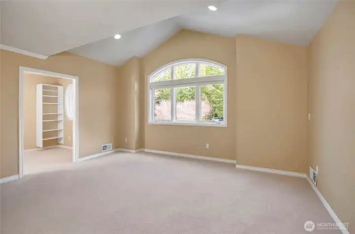 Bdr #3, up with another huge walk-in closet you must see!