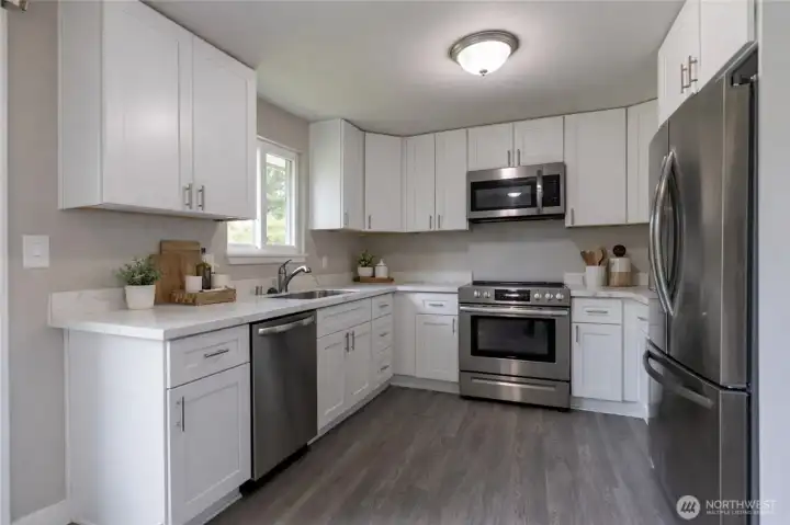 Kitchen - Virtually Staged