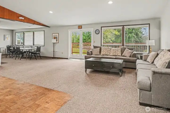 The Woodcrest Estates Clubhouse is a vibrant gathering place where neighbors become lifelong friends.