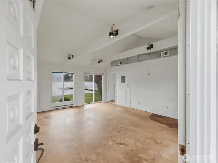Second Entry, Directly Into Family Room.
