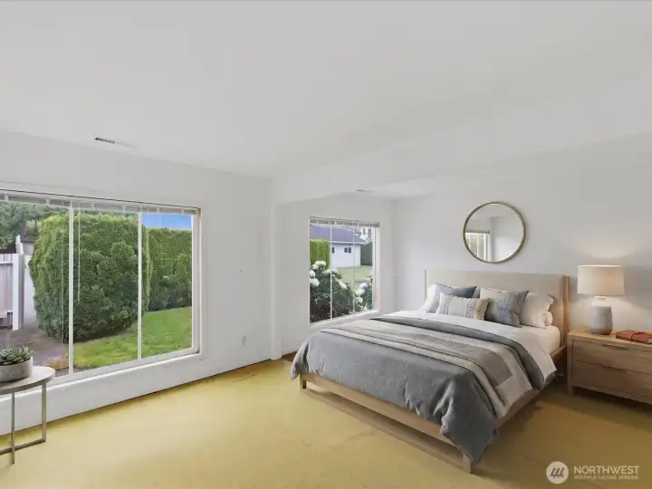 Virtually Staged Bedroom #1