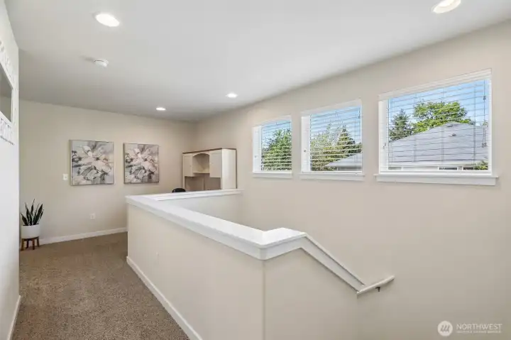 Upstairs loft