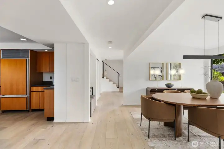 Dining room off kitchen