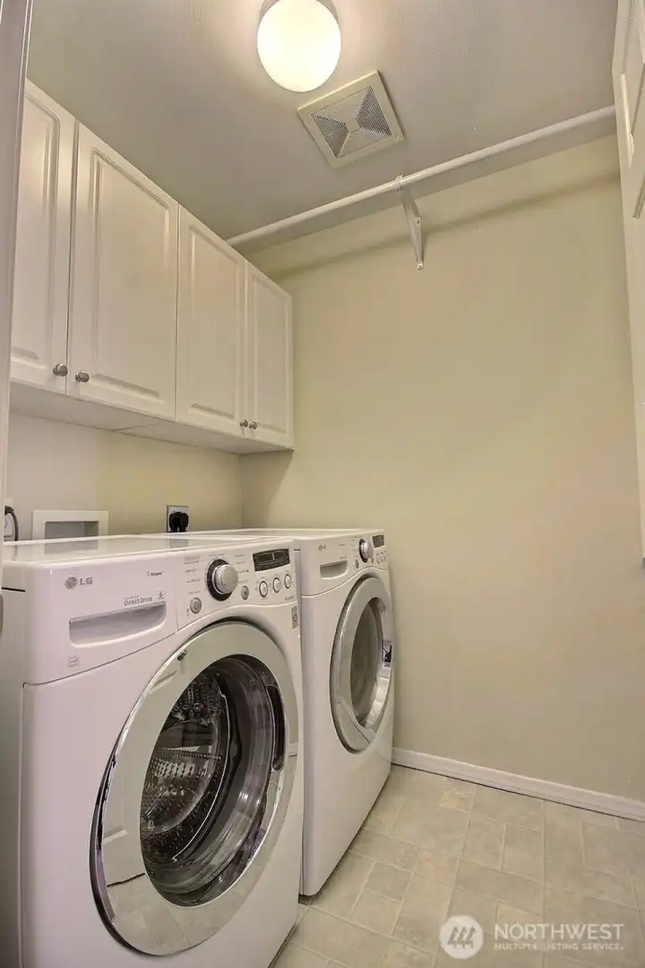 Convenient second floor laundry room makes everyday living effortless. Convenient second floor laundry room makes everyday living effortless.