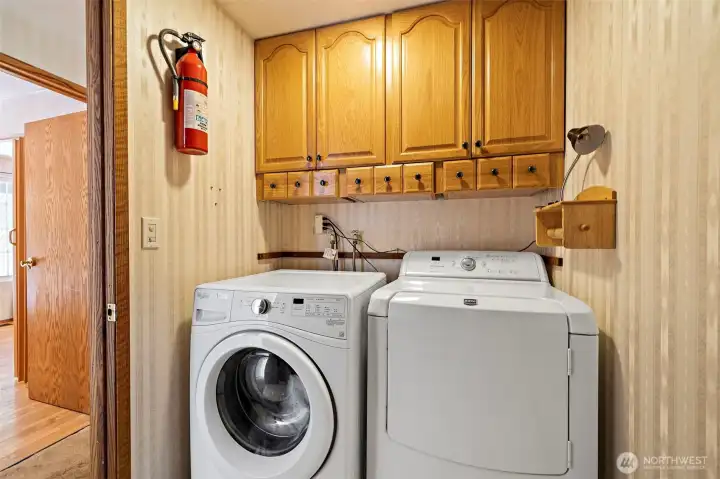 Laundry on main floor