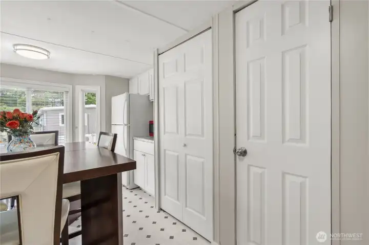 Lots of Storage with huge Front Kitchen Window Lots of Storage with huge Front Kitchen Window