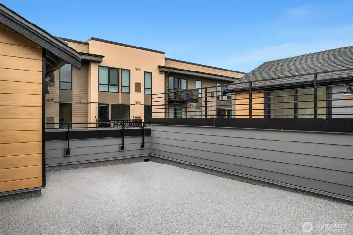 Rooftop terrace (artist rendering) provides exceptional outdoor living and entertaining options! Rooftop terrace (artist rendering) provides exceptional outdoor living and entertaining options!