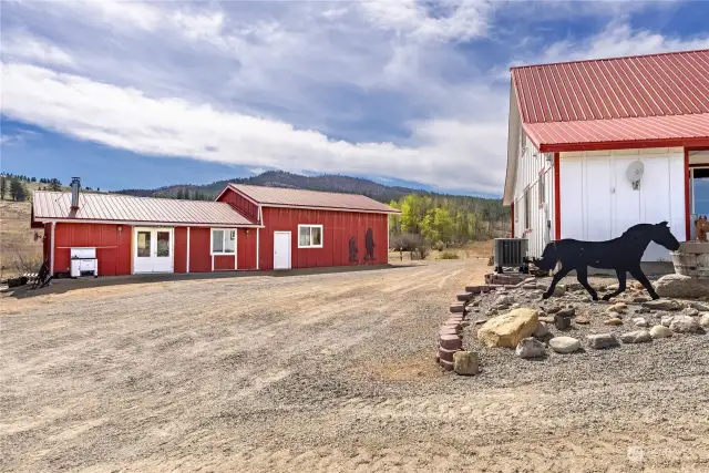 Red Shop Building