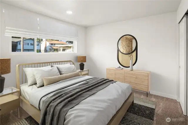 Bedroom 1 (Virtual Staging)