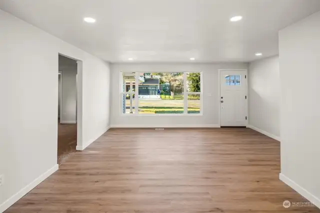 Living Room with window view