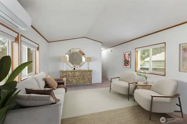 Virtual staging for visual